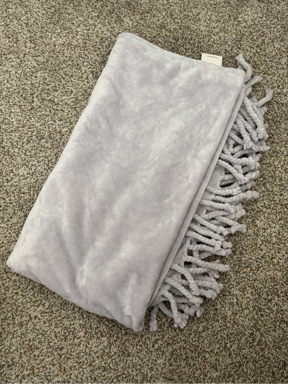Nordstroms Purple Evening Bliss Plush Blanket 50inx60in cozy cottagecore